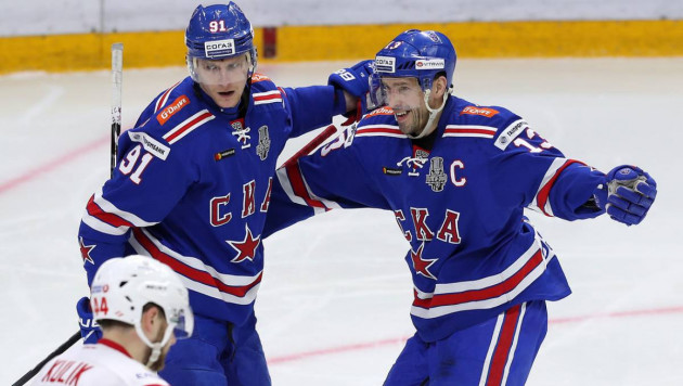 СКА вышел вперед в скандальной серии плей-офф КХЛ против "Спартака"