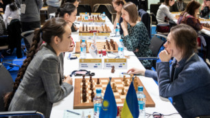 Женская сборная РК по шахматам в пятом туре ЧМ сыграла вничью с одной из сильнейших команд мира