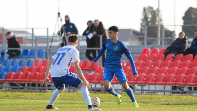 20-летний казахстанский футболист дебютировал за российский клуб в победном матче
