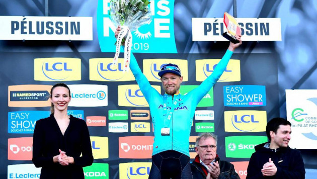 Магнус Корт из "Астаны" выиграл 4-й этап многодневки "Париж - Ницца"