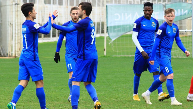 Клуб казахстанца выиграл второй матч подряд и улучшил позицию в борьбе за выход в российскую премьер-лигу