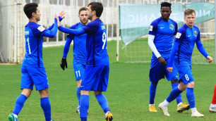 Клуб казахстанца выиграл второй матч подряд и улучшил позицию в борьбе за выход в российскую премьер-лигу