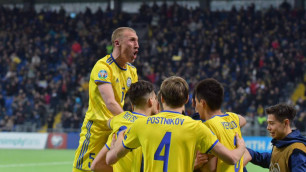 Сборная Казахстана по футболу стартовала с сенсационной победы в отборе на Евро-2020