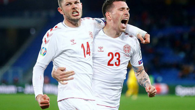 Сборная Дании совершила невероятный камбэк в матче отбора на Евро-2020, уступая 0:3 к 84-й минуте