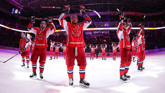 ЦСКА одержал победу над СКА в первом матче финала Западной конференции КХЛ