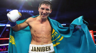Бой Алимханулы за титулы WBC и WBO покажут в прямом эфире в Казахстане