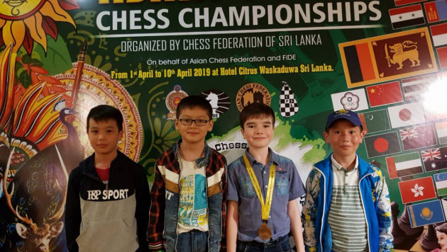 Казахстанские шахматисты завоевали 18 медалей на чемпионате Азии в Шри-Ланке