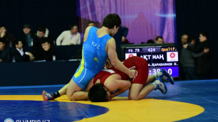Казахстан завоевал первое "золото" на чемпионате Азии по борьбе