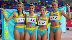 Казахстанские легкоатлетки завоевали "серебро" в эстафете на чемпионате Азии