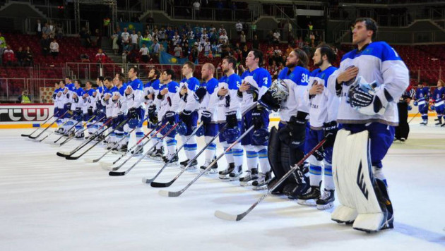 Прямая трансляция товарищеского матча сборной Казахстана по хоккею против Беларуси