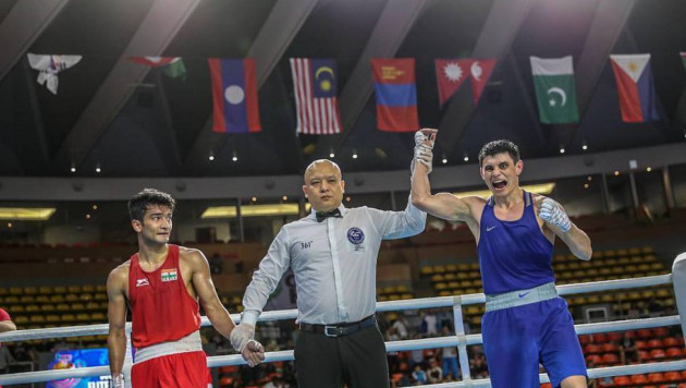 Второй казахстанский боксер вышел в финал чемпионата Азии по боксу 