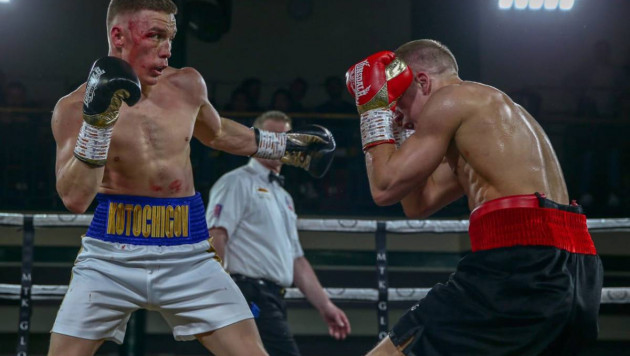 Казахстанский боксер выиграл дебютный бой в Великобритании и продлил победную серию