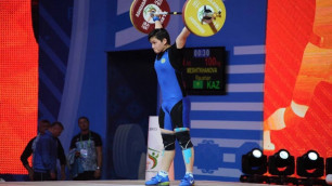 Казахстан завоевал третью медаль на чемпионате Азии-2019 по тяжелой атлетике 