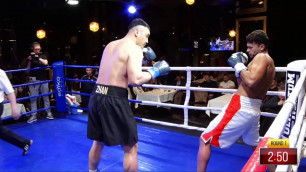 Видео боя, или как казахстанский супертяж за два раунда расправился с соперником с 16 нокаутами
