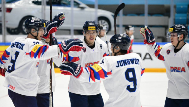 Южная Корея отыгралась с 1:3 и вслед за Казахстаном нанесла Словении поражение на ЧМ по хоккею