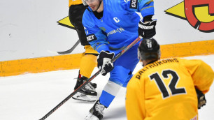Капитан сборной Казахстана по хоккею получил травму перед последним матчем ЧМ