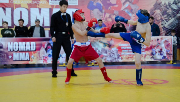 В Балхаше прошел чемпионат Казахстана по Nomad MMA в нескольких возрастных категориях