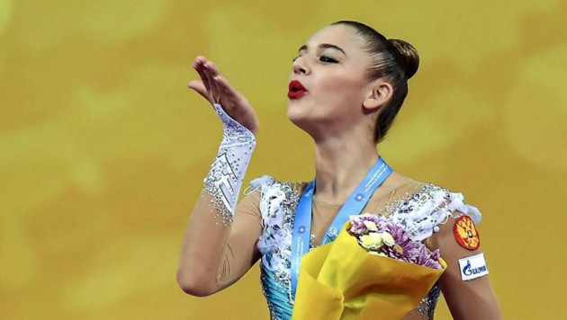 Россиянка выиграла "золото" на этапе Кубка вызова по художественной гимнастике под песню Димаша Кудайбергена