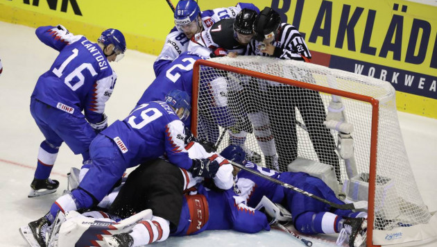 Канада дважды отыграла отставание в две шайбы и не дала состояться второй сенсации на ЧМ-2019 по хоккею