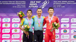 Казахстанцы завоевали шесть медалей на международном турнире по велотреку в Нур-Султане