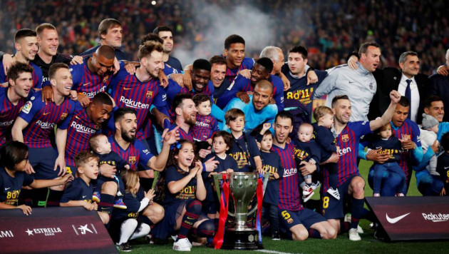 "Барселона" завершила сезон с рекордным отрывом от "Реала"