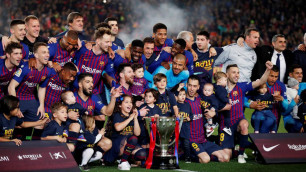 "Барселона" завершила сезон с рекордным отрывом от "Реала"