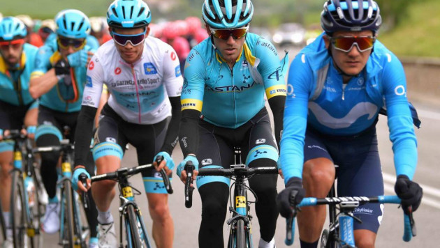 Боаро показал лучший результат из гонщиков "Астаны" на десятом этапе "Джиро д'Италия"