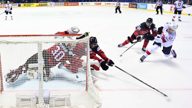 Канада cпаслась от поражения за секунду до сирены и вышла в полуфинал ЧМ-2019 по хоккею