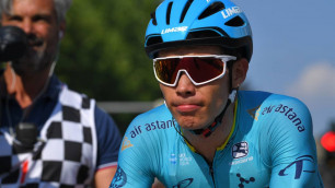 Капитан "Астаны" Лопес поднялся в общем зачете "Джиро д'Италия"