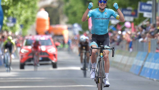 "Астана" выиграла третий этап на "Джиро д'Италия"