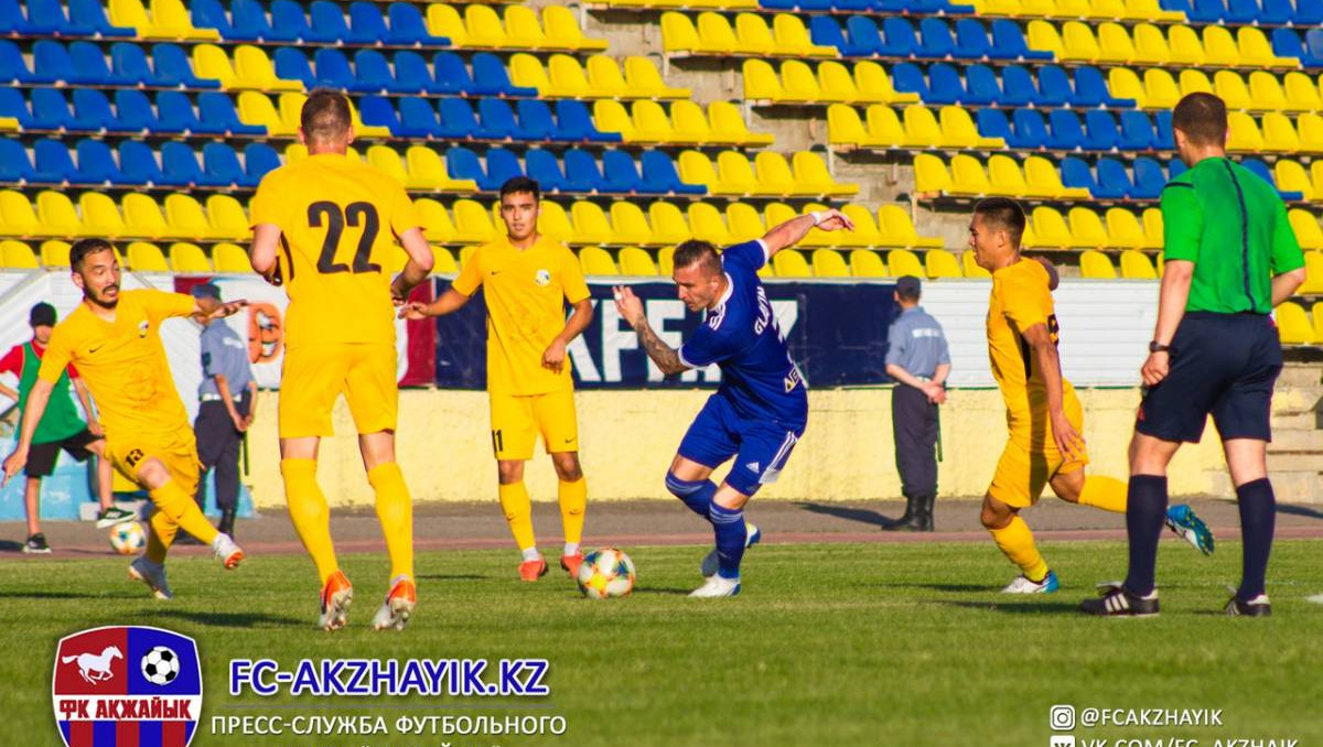 "Акжайык" потерял очки в игре с другим претендентом на выход в КПЛ и не смог попасть в тройку лидеров 