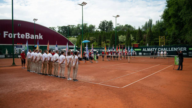 В южной столице стартовал теннисный турнир Almaty ATP Challenger
