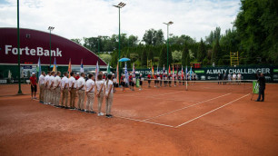 В южной столице стартовал теннисный турнир Almaty ATP Challenger