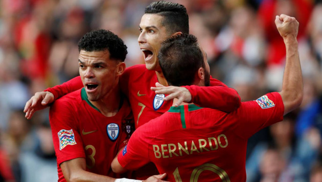 Хет-трик Роналду вывел сборную Португалии в финал Лиги наций