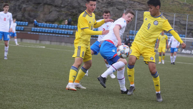 Молодежная сборная Казахстана по футболу забила три гола и стартовала с победы в отборе на Евро-2021