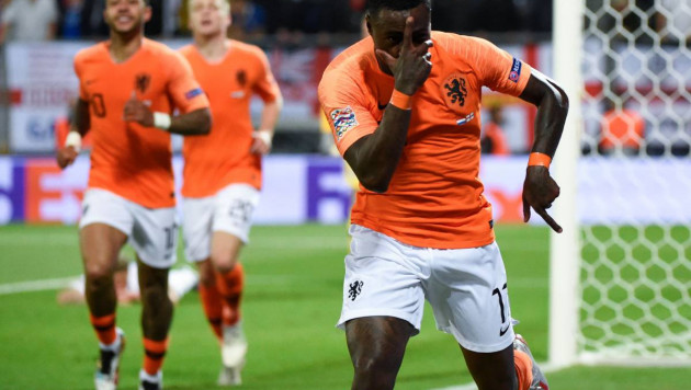 Сборная Голландии одержала волевую победу над Англией и вышла в финал Лиги наций
