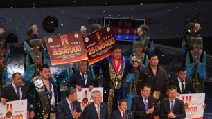 Чемпион "Казахстан Барысы-2019" рассказал, куда потратит часть от 25 миллионов тенге
