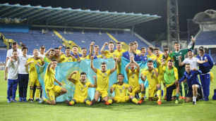 Молодежная сборная Казахстана вырвала победу на 94-й минуте и возглавила группу отбора на Евро-2021