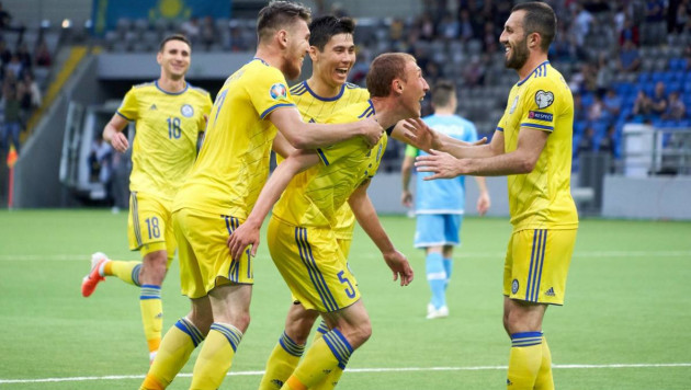 Аналитики назвали лучшего игрока сборной Казахстана в матче с Сан-Марино