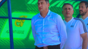 Тренер "Ордабасы" Цхададзе рассказал о победе над "Астаной" и подготовке к Лиге Европы