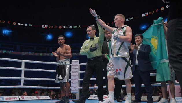 Казахстанский боксер завоевал титул от WBC в бою против мексиканца с 24 победами 