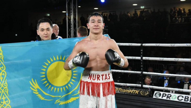 Казахстанец нокаутировал в первом раунде боксера с 18 победами в профи
