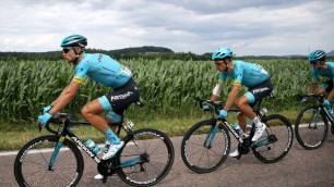 Капитан "Астаны" ворвался в десятку лидеров "Тур де Франс" после восьмого этапа