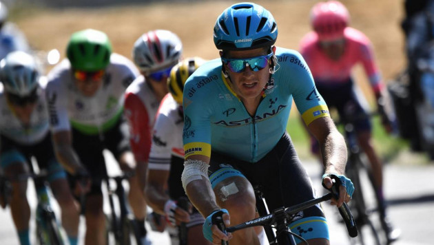 Капитан "Астаны" завершил выступление на "Тур де Франс" после падения