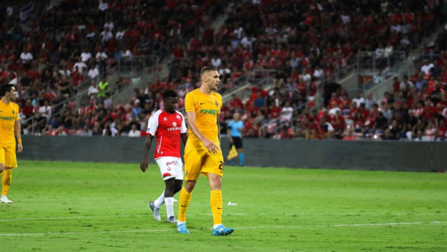 "Кайрат" ведет в счете после первого тайма матча за выход в третий раунд Лиги Европы