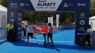 В Алматы завершились международные соревнования по триатлону в рамках Кубка TEMIRADAM