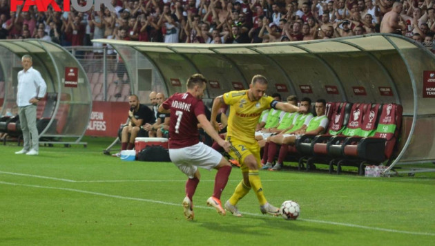 В матче следующего соперника "Астаны" за группу Лиги Европы случились три гола и уход всех игроков с поля