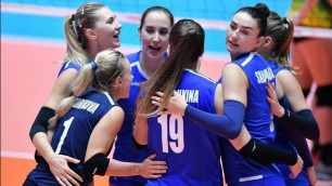 Казахстанские волейболистки стартовали с победы на чемпионате Азии