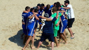 Сборная Казахстана по пляжному футболу вышла в промофинал Евролиги