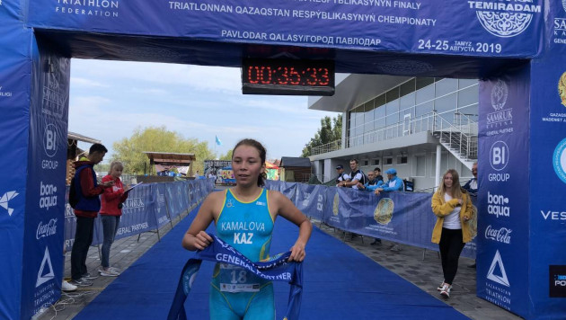 В Павлодаре прошли двухдневные республиканские соревнования по триатлону